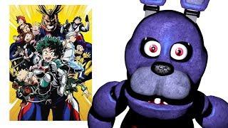 FNAF Characters and their favorite Anime