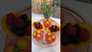 Hey fruit lovers Here’s a fun and simple way to make your day even brighter by making fruit platter