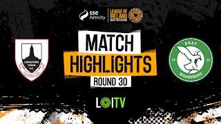 SSE Airtricity Mens First Division Round 30  Longford Town 1-0 Bray Wanderers  Highlights