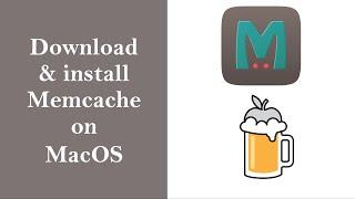 Download & install memcache-top on Mac OS Big Sur Monterey Catalina Mojave via Homebrew  brew