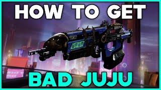 DESTINY 2 LIGHTFALL How To Get BAD JUJU Exotic PULSE RIFLE