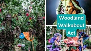 Woodland Walkabout Act  Enchanted forest creatures for event entertainment