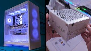 NZXT’s Pristine All-White Case and PSU Comes in Black Too