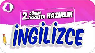 4.Sınıf İngilizce 2.Dönem 2.Yazılıya Hazırlık  #2023