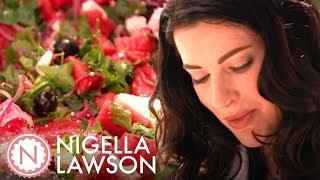 Nigella Lawsons Watermelon Feta and Black Olive Salad  Forever Summer with Nigella