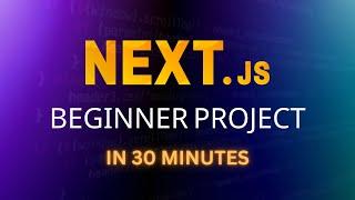 NextJS Beginner Project Tutorial - Learn NextJS 13 With This Easy Project