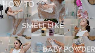 My signature baby powder hygiene routine..Lasts all day