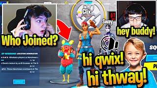 Clix & FaZe Sway held back TEARS after CUTEST 6 Year Old Cheers them on Fortnite