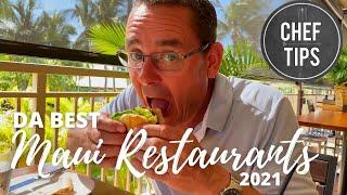 The BEST Maui Restaurants - My Picks for Summer 2022