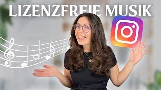  Hier findest du lizenzfreie Musik für Instagram Reels  Songs mit kommerzieller Nutzung