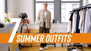 7 Casual Summer Outfits for Men  Outfit Inspiration