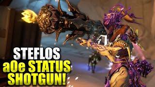 Warframe AOE Shotgun Steflos Low Tier Tenet Arca Plasmor? Steflos Guide Review