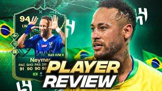 5⭐5⭐ 94 EVOLUTIONS NEYMAR PLAYER REVIEW  FC 24 Ultimate Team