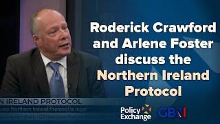 Roderick Crawford and Arlene Foster discuss the Northern Ireland Protocol