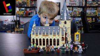 BUILDING OUR FIRST LEGO HARRY POTTER SET