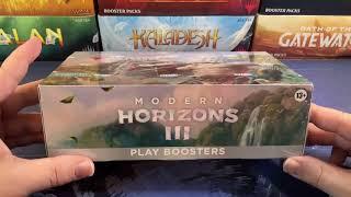 Is The Hype Justified? Modern Horizons 3 Play Box Opening  Unboxing Magic The Gathering MTG MH3