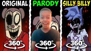 360º VR Fnf Twiddlefinger Original vs Boy Parody vs Silly Billy