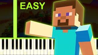 MINECRAFT MENU THEME - EASY Piano Tutorial