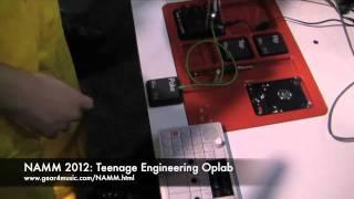 NAMM 2012 Teenage Engineering Oplab