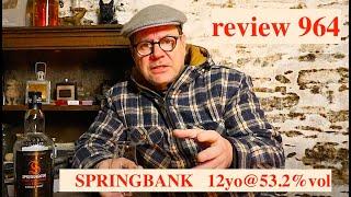 ralfy review 964 - Springbank 12yo Cask @53.2%vol OSWA Winner 2022