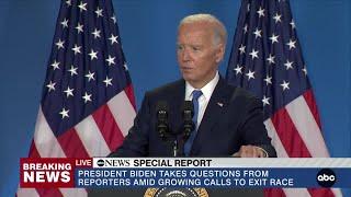 Biden holding first press conference since lackluster debate performance