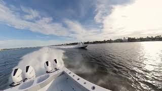 Freeman 42 vs Yellowfin 39 in INSANE RACE