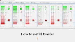 How to install the Xmeter strength indicator for MT4 - XSeries PRO Help Video
