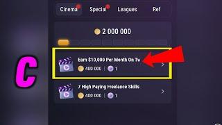 How To Earn $10000 per  Month on Twitch 2024  Tapswap Code  Earn $10000 Per  Month on Twitch