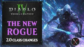 The NEW Diablo 4 ROGUE - Rogue Build CHANGES in Vessel of Hatred