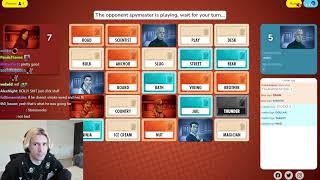 xQc Plays CODENAMES with the Funniest Streamers