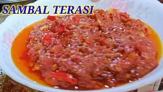 Cara Membuat  Sambal  Terasi Yang Enak Dan Sedap ‼️Tahan Lama