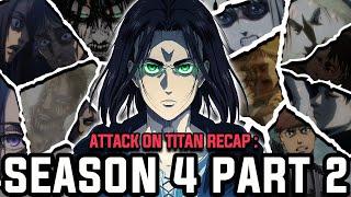 Everything Important We Learned In Attack On Titan Season 4 Part 2 Attack On Titan Recap