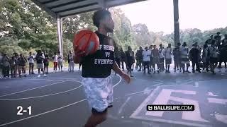 Mixtape legend Trevor Dunbar and Hezi God exchanging buckets 