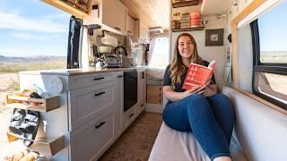 She Built Her Dream Tiny Home on Wheels - Solo Female Van Life