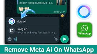 How To Remove Meta AI on WhatsApp - Delete Meta AI in WhatsApp - 2024