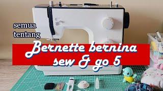 Smooth Sound? Sew 16 Layers of Fabric?  Bernette Bernina Sew & Go 5 Demonstration