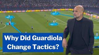 Why Did Guardiola Change His Formation? Tactical Analysis of Man City vs Inter Milan