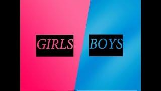 Новая рубрика  GIRLS VS BOYS  ДНА