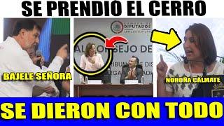 SE PRENDIÓ EL CERRO NOROÑA Y XÓCHITL SE DAN CON TODO EN FORO “PERDEDORA MAJADERA”