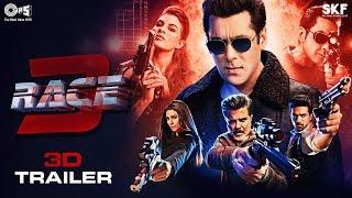Race 3 Movie - 3D Trailer  Salman Khan  Remo DSouza  Side-By-Side Video  For 3D TV Only