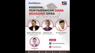 LIVE Dialog Interaktif - Penyimpangan Dana Beasiswa DPRA