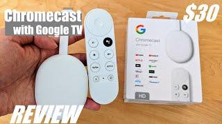 REVIEW Chromecast with Google TV HD - Best $30 Streaming Android TV Stick?