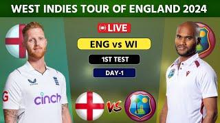 West Indies vs England Live 1st Test Lords  WI vs ENG Live Day 1 #cricketlive