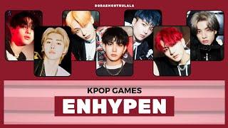 ENHYPEN GAMES  Are you Engene? Lets play