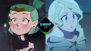 AMITY AND DIANA VOICE SWAP  The Owl HouseLittle Witch Academia