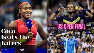 Coco Gauffs hater-fuelled US Open acceptance speech and 3 key battlegrounds in Djokovic vs Medvedev