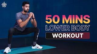 50 Min  Lower Body Workout  Strength And Conditioning Workout  Home Workout  @cult.official