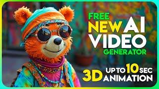 NEW AI ANIMATION  FREE Video Generator  Different styles  Prompt Tutorial 