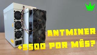 MINERANDO +5500 REAIS BRUTO POR MÊS -  ANTMINER S19J PRO MELHOR QUE PLACA DE VÍDEO?