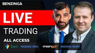  LIVE Trading With Benzinga + All-Access  July 17th 2024